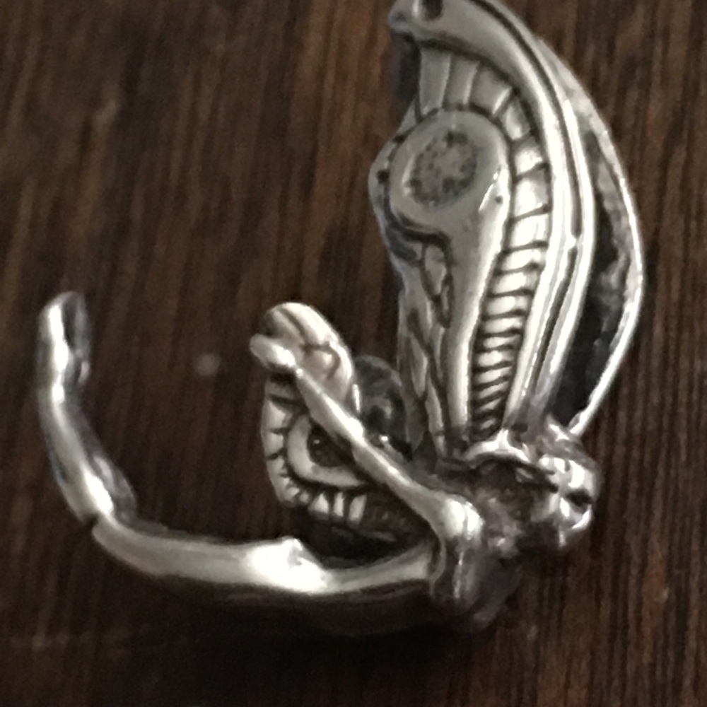 Rare 925 Sterling fairy pendant ONE OF A KIND😍